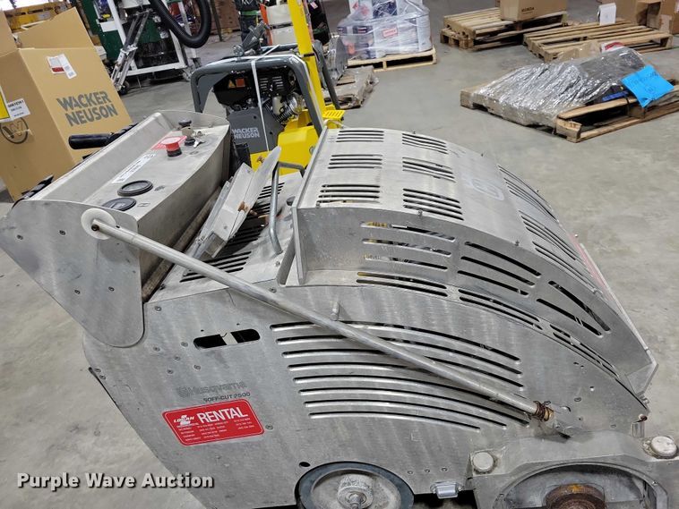 image for item DX6635 2017 Husqvarna Soff-Cut 2500 concrete saw