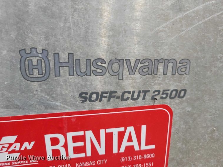 image for item DX6635 2017 Husqvarna Soff-Cut 2500 concrete saw