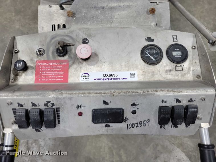 image for item DX6635 2017 Husqvarna Soff-Cut 2500 concrete saw