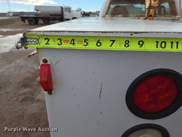 image for item DY1409 2012 Ford F350 Super Duty XL utility bed pickup truck