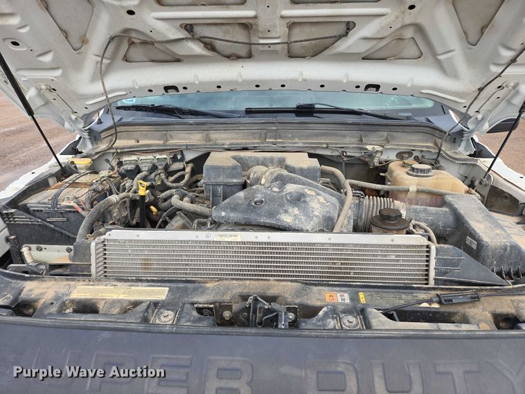 image for item DY1409 2012 Ford F350 Super Duty XL utility bed pickup truck