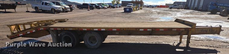 image for item DY1413 2000 Road King equipment trailer