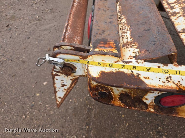 image for item DY1414 1999 Sauke Felling tilt deck equipment trailer