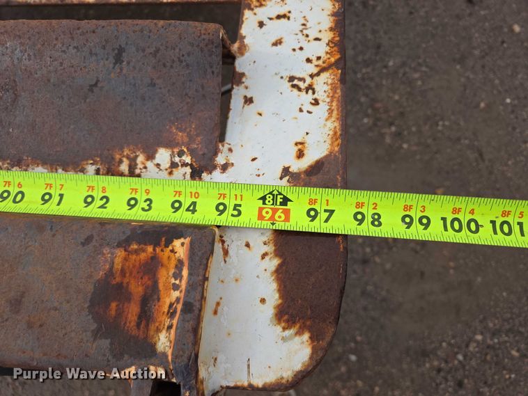 image for item DY1414 1999 Sauke Felling tilt deck equipment trailer