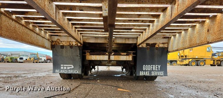 image for item DY1414 1999 Sauke Felling tilt deck equipment trailer