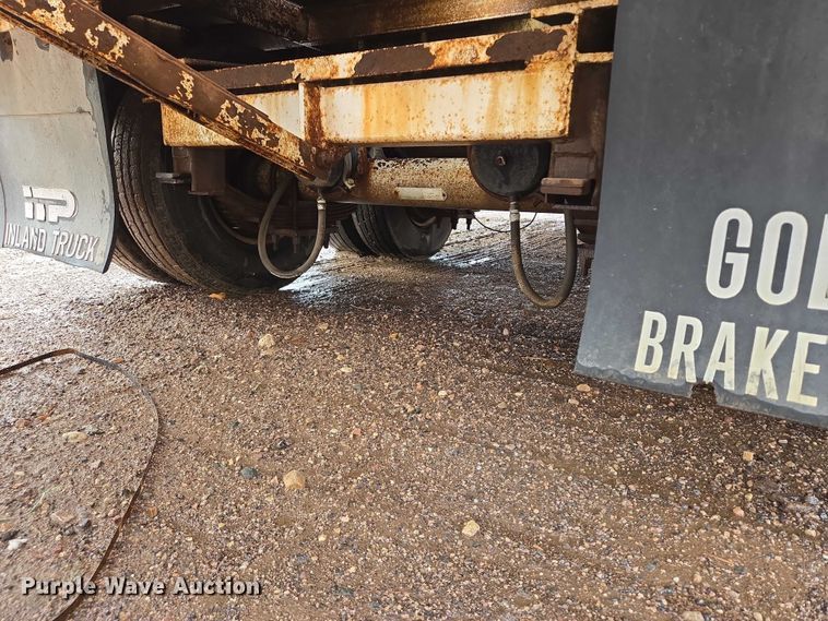 image for item DY1414 1999 Sauke Felling tilt deck equipment trailer