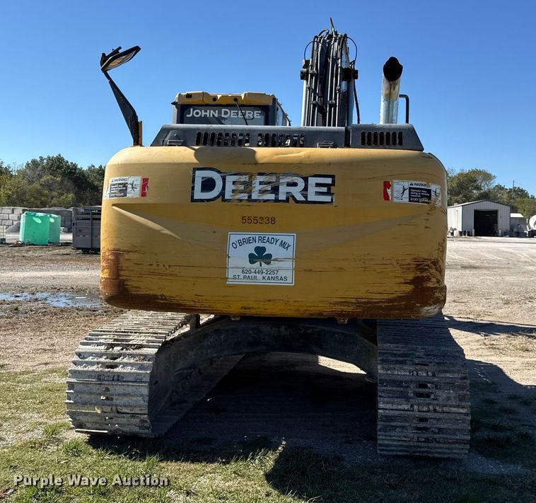 image for item DY8325 2013 John Deere 180G excavator