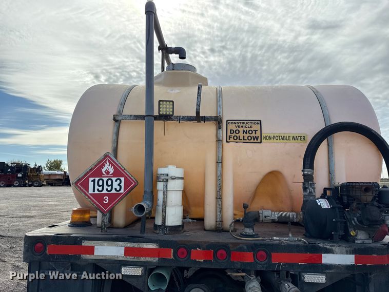 image for item DY8379 1994 Volvo WB flatbed truck