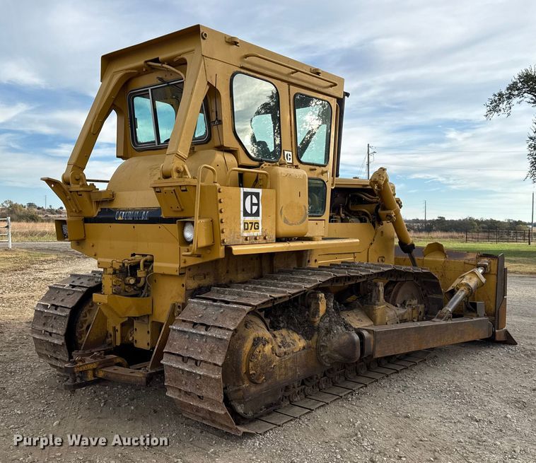 TOPADOR FRONTAL 1985 CATERPILLAR D7G