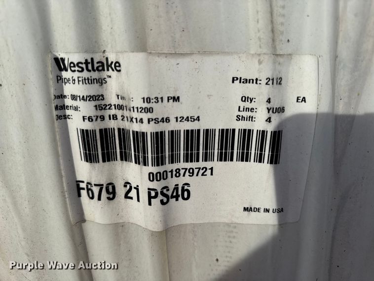 image for item DY8382 (20) joins of pipe