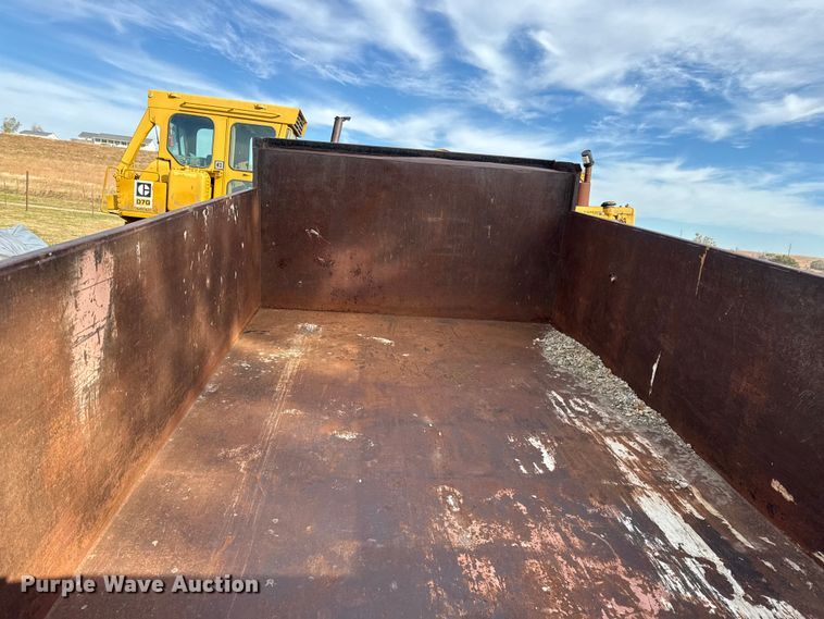 image for item DY8384 Scissor lift dump bed