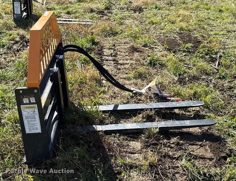 image for item DY8391 2025 Wolverine PFA-11-3300G skid steer forks