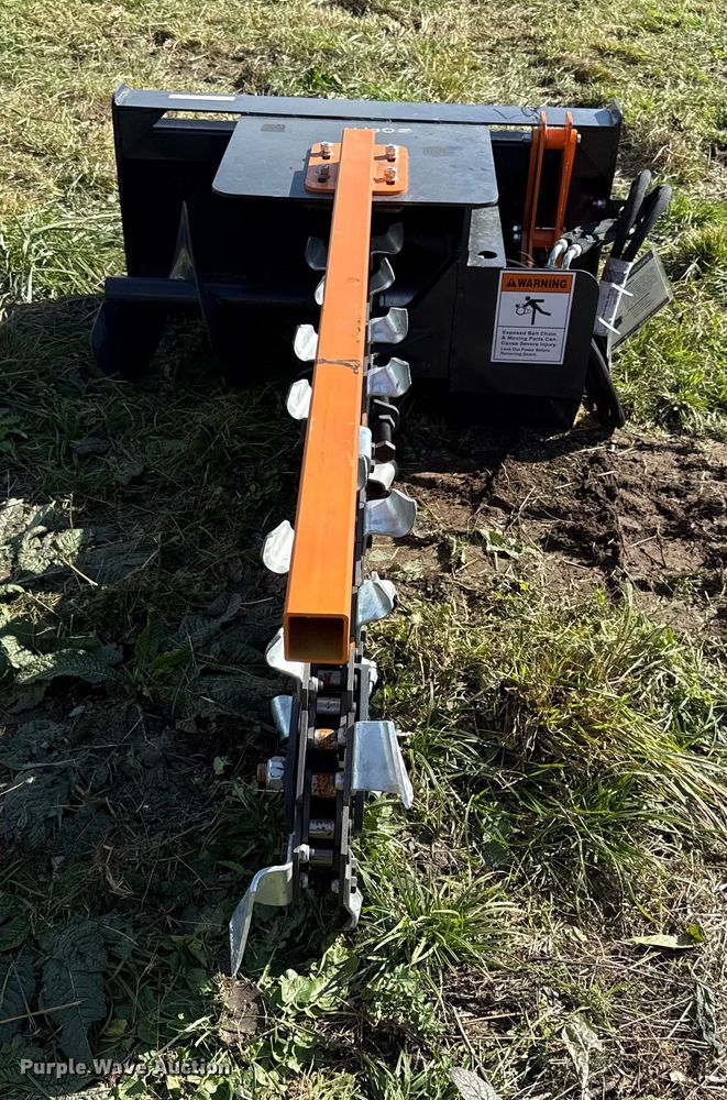 image for item DY8393 2025 Wolverine TCR-12-48H skid steer trencher