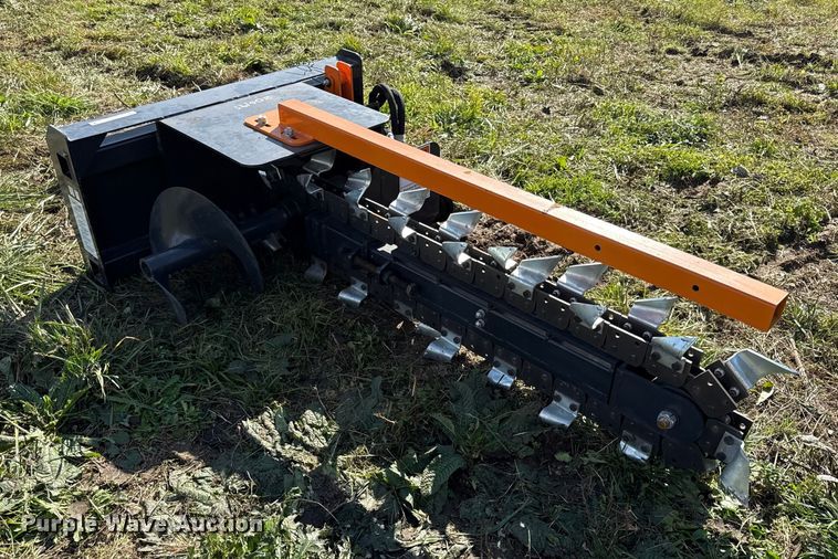 image for item DY8393 2025 Wolverine TCR-12-48H skid steer trencher
