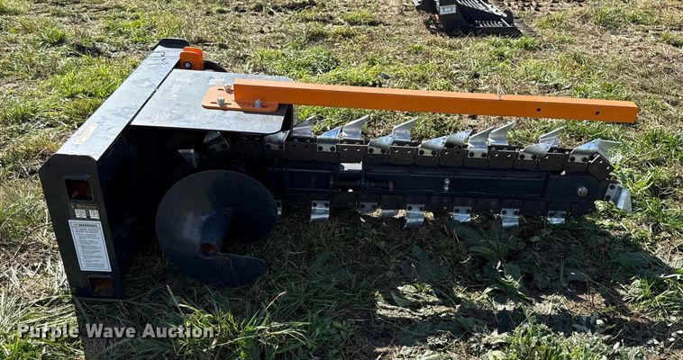 image for item DY8393 2025 Wolverine TCR-12-48H skid steer trencher