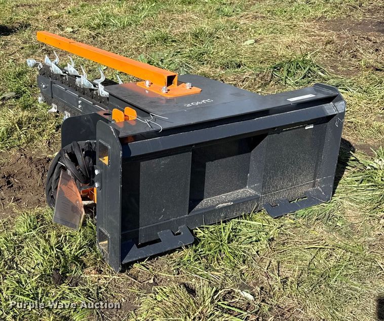 image for item DY8393 2025 Wolverine TCR-12-48H skid steer trencher