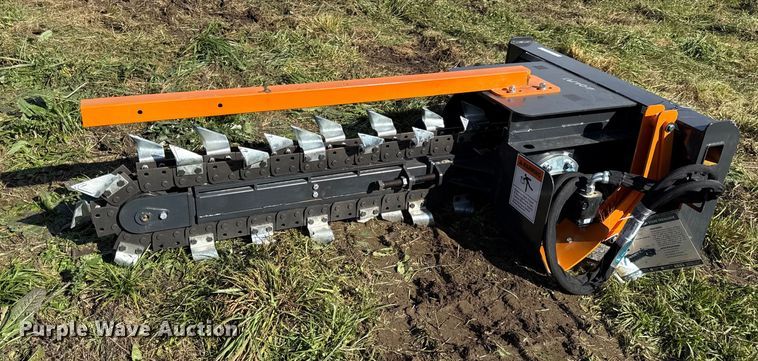 image for item DY8393 2025 Wolverine TCR-12-48H skid steer trencher