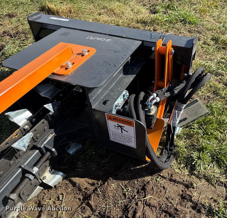 image for item DY8393 2025 Wolverine TCR-12-48H skid steer trencher