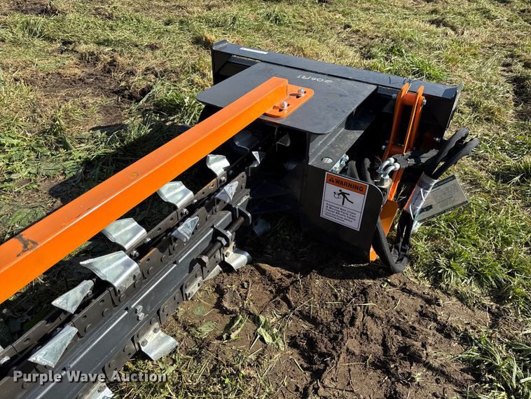 image for item DY8393 2025 Wolverine TCR-12-48H skid steer trencher