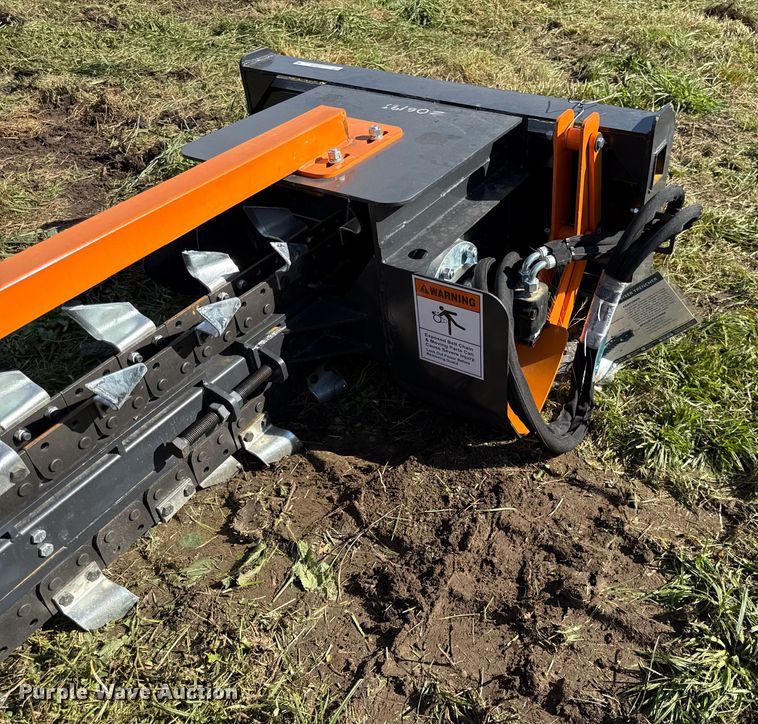 image for item DY8393 2025 Wolverine TCR-12-48H skid steer trencher
