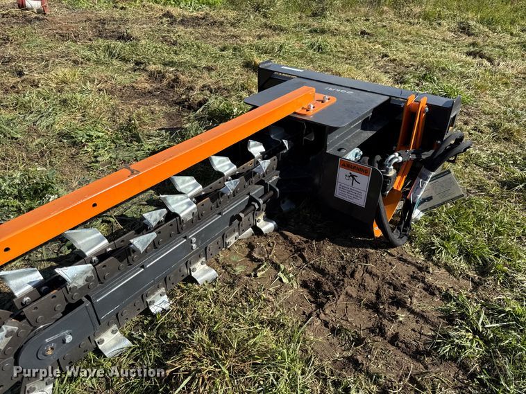 image for item DY8393 2025 Wolverine TCR-12-48H skid steer trencher