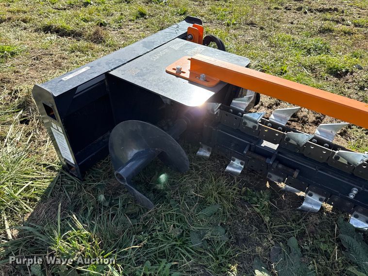 image for item DY8393 2025 Wolverine TCR-12-48H skid steer trencher