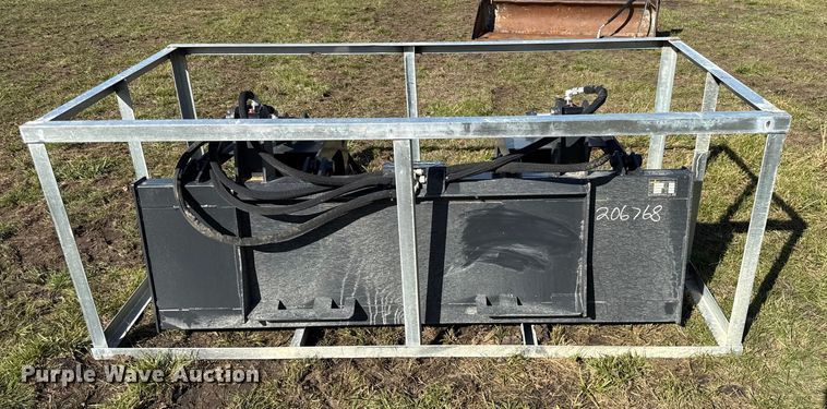 image for item DY8418 2025 LandHonor SGB-11-72W skid steer grapple bucket