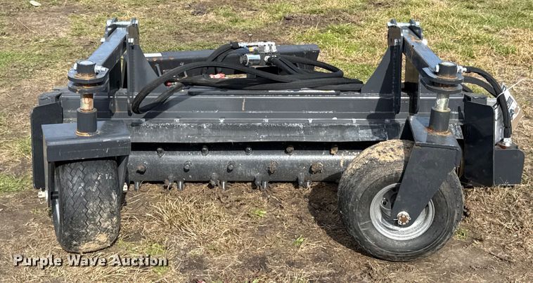 image for item DY8421 2025 LandHonor PR-12-72W skid steer power rake