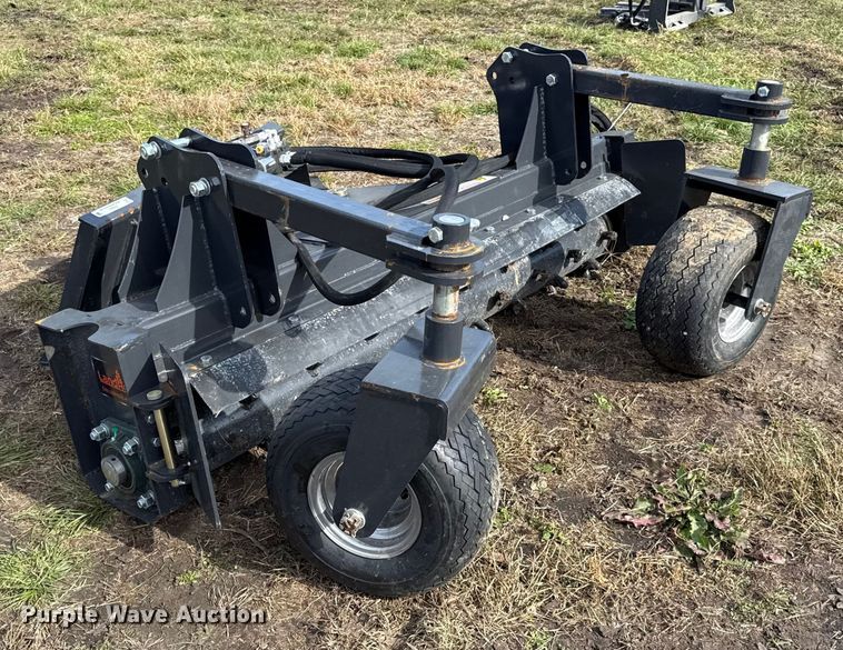 image for item DY8421 2025 LandHonor PR-12-72W skid steer power rake