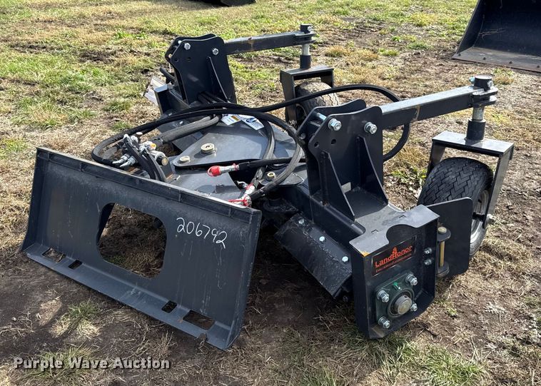 image for item DY8421 2025 LandHonor PR-12-72W skid steer power rake