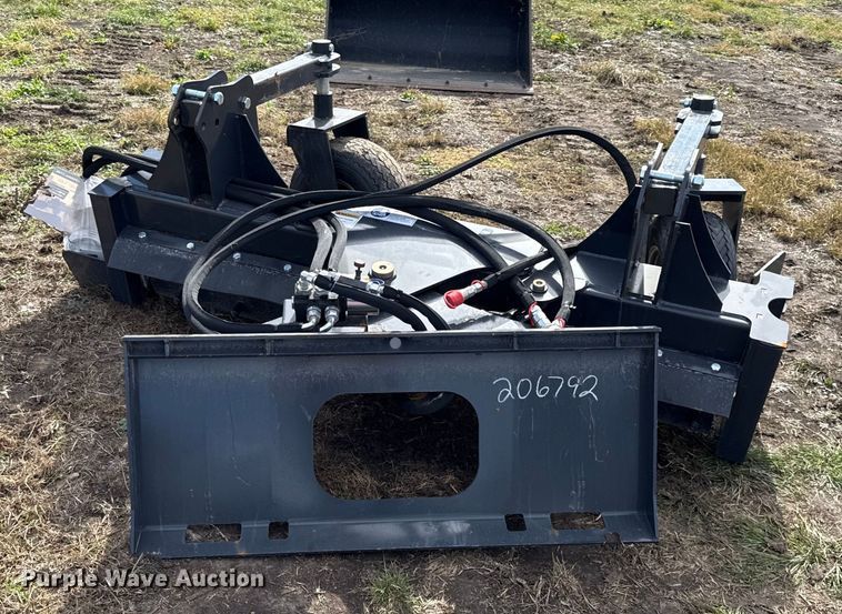 image for item DY8421 2025 LandHonor PR-12-72W skid steer power rake