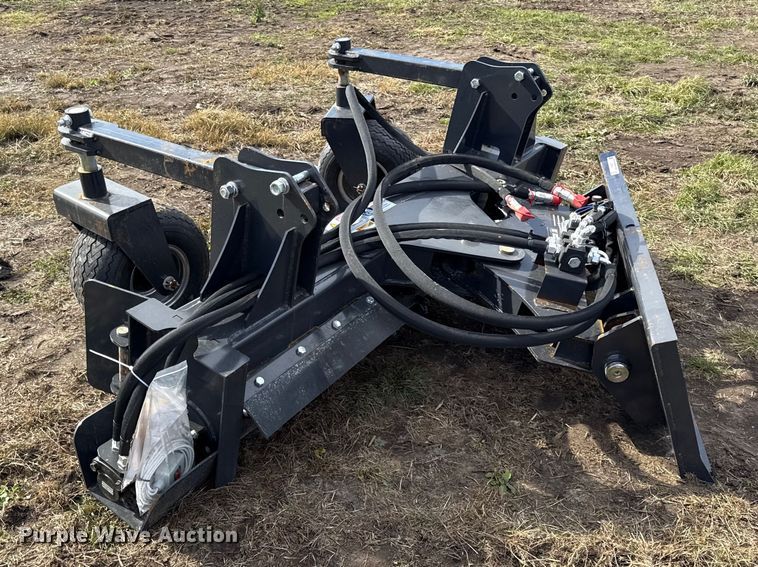 image for item DY8421 2025 LandHonor PR-12-72W skid steer power rake