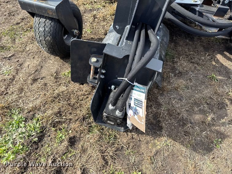 image for item DY8421 2025 LandHonor PR-12-72W skid steer power rake