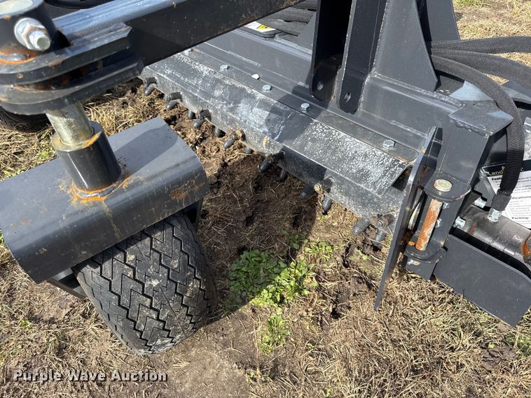 image for item DY8421 2025 LandHonor PR-12-72W skid steer power rake