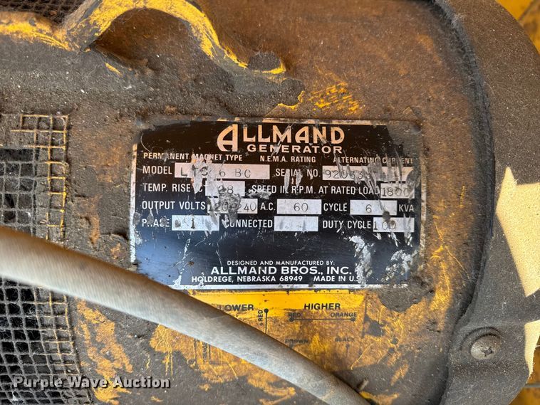 image for item EA1990 Allmand ML111CEM light plant