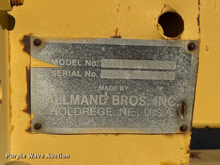 image for item EA1990 Allmand ML111CEM light plant