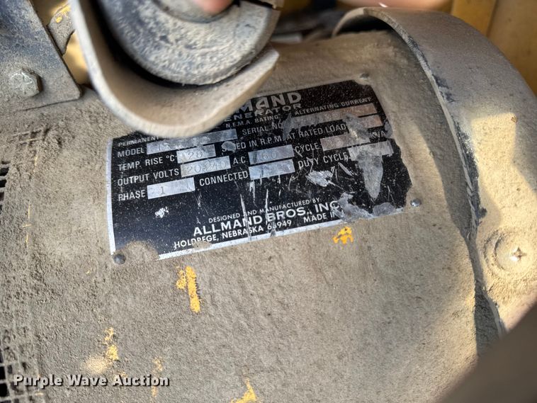 image for item EA1991 Allmand ML111CEM light plant