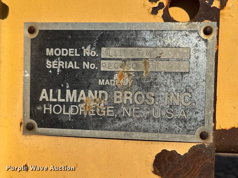 image for item EA1991 Allmand ML111CEM light plant