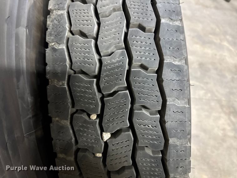 image for item EA1993 (16) Bridgestone M760 11R24.5 tires and wheels