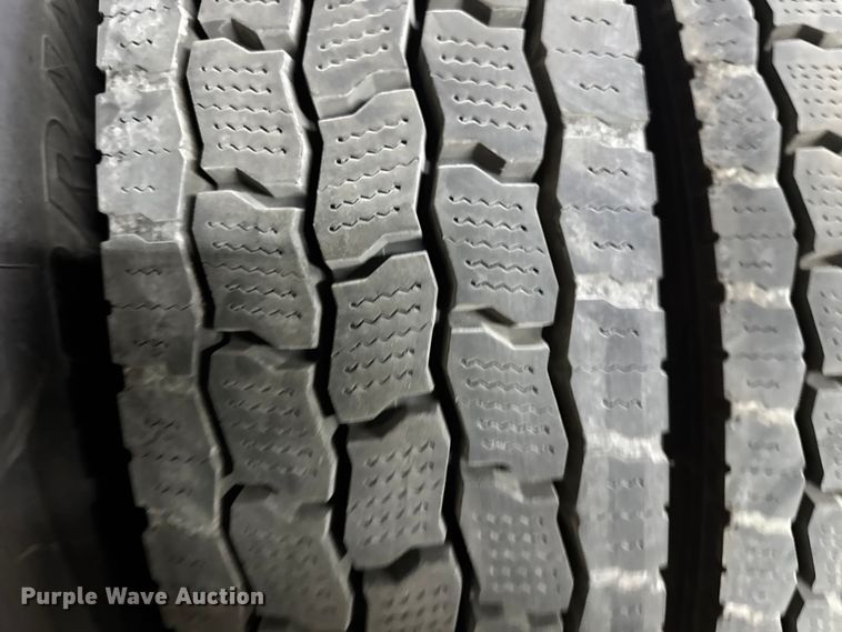 image for item EA1993 (16) Bridgestone M760 11R24.5 tires and wheels