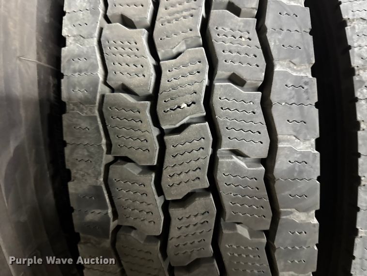 image for item EA1993 (16) Bridgestone M760 11R24.5 tires and wheels