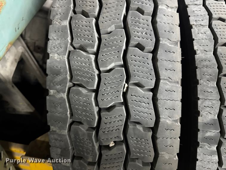 image for item EA1993 (16) Bridgestone M760 11R24.5 tires and wheels