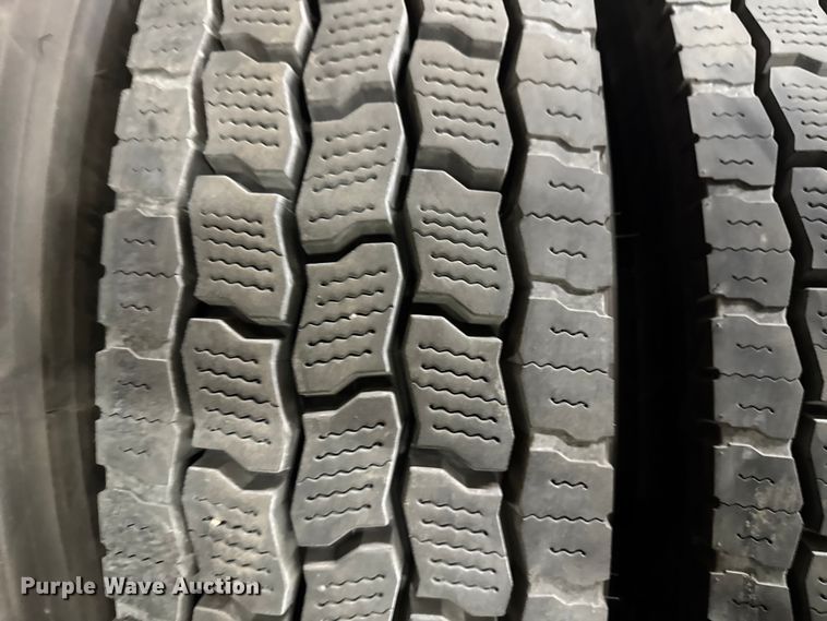image for item EA1993 (16) Bridgestone M760 11R24.5 tires and wheels