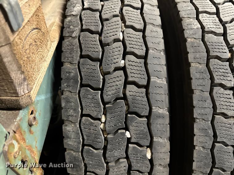 image for item EA1993 (16) Bridgestone M760 11R24.5 tires and wheels