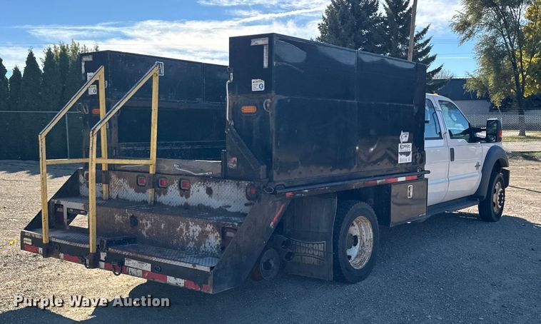 image for item EA1995 2015 Ford F450 flatbed truck