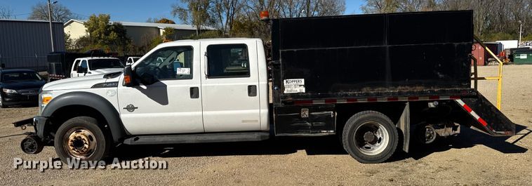 image for item EA1995 2015 Ford F450 flatbed truck