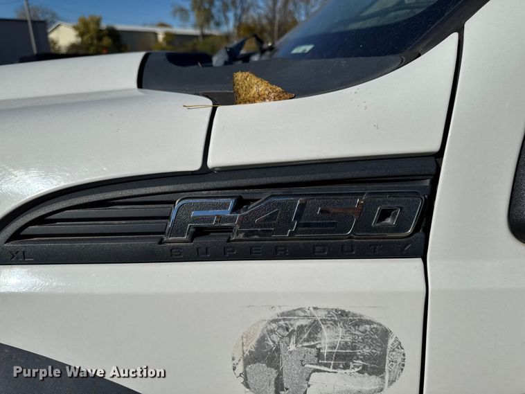 image for item EA1995 2015 Ford F450 flatbed truck