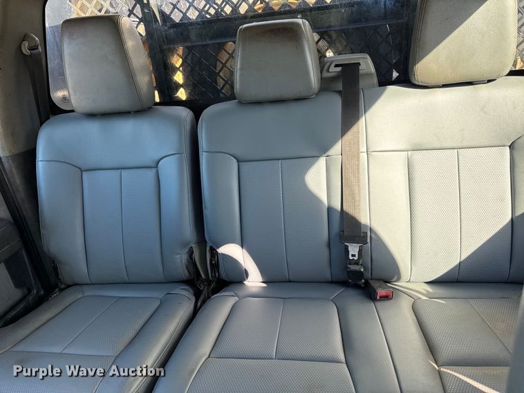 image for item EA1995 2015 Ford F450 flatbed truck