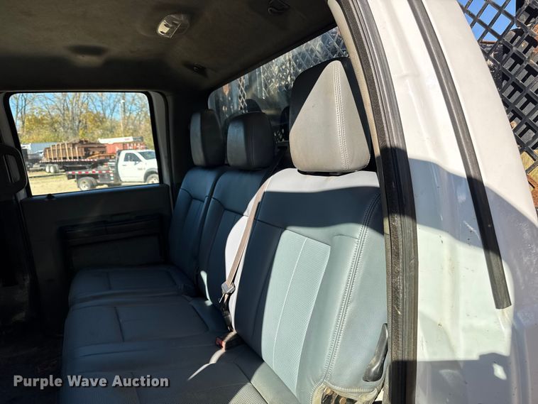 image for item EA1995 2015 Ford F450 flatbed truck