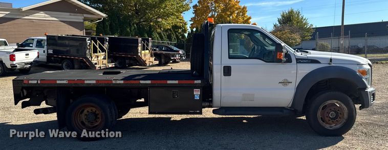 image for item EA1997 2015 Ford F550 flatbed truck